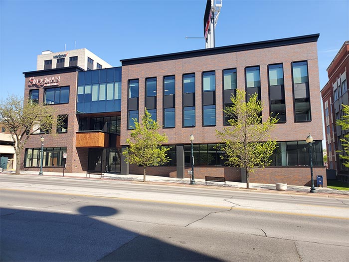 Springfield Clinic Pediatrics exterior in the evening